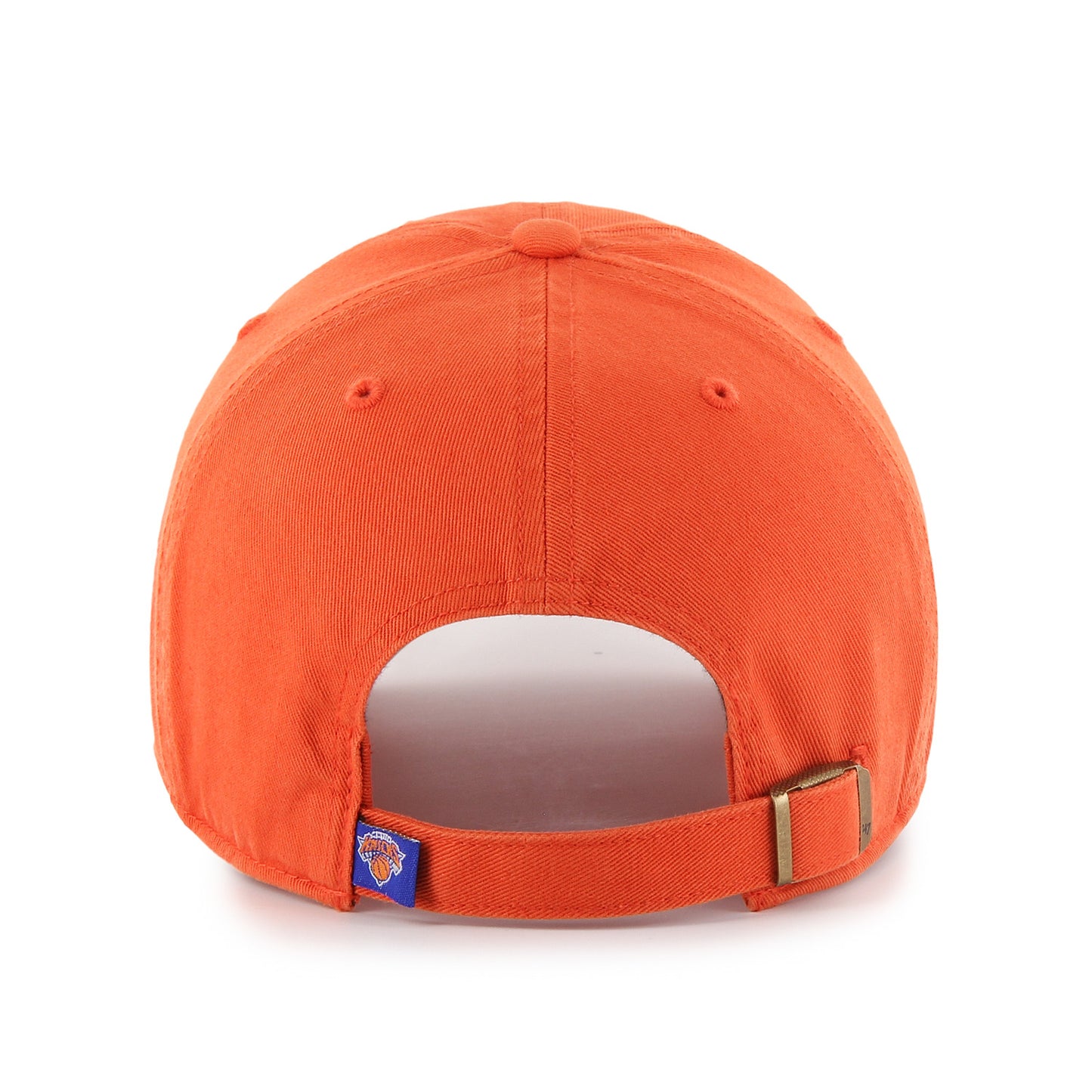 '47 Brand Knicks Orange Primary Logo Clean Up Hat