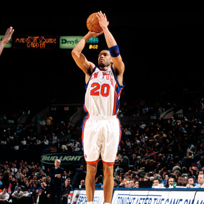 Allan Houston Autographed Photo - Photo View