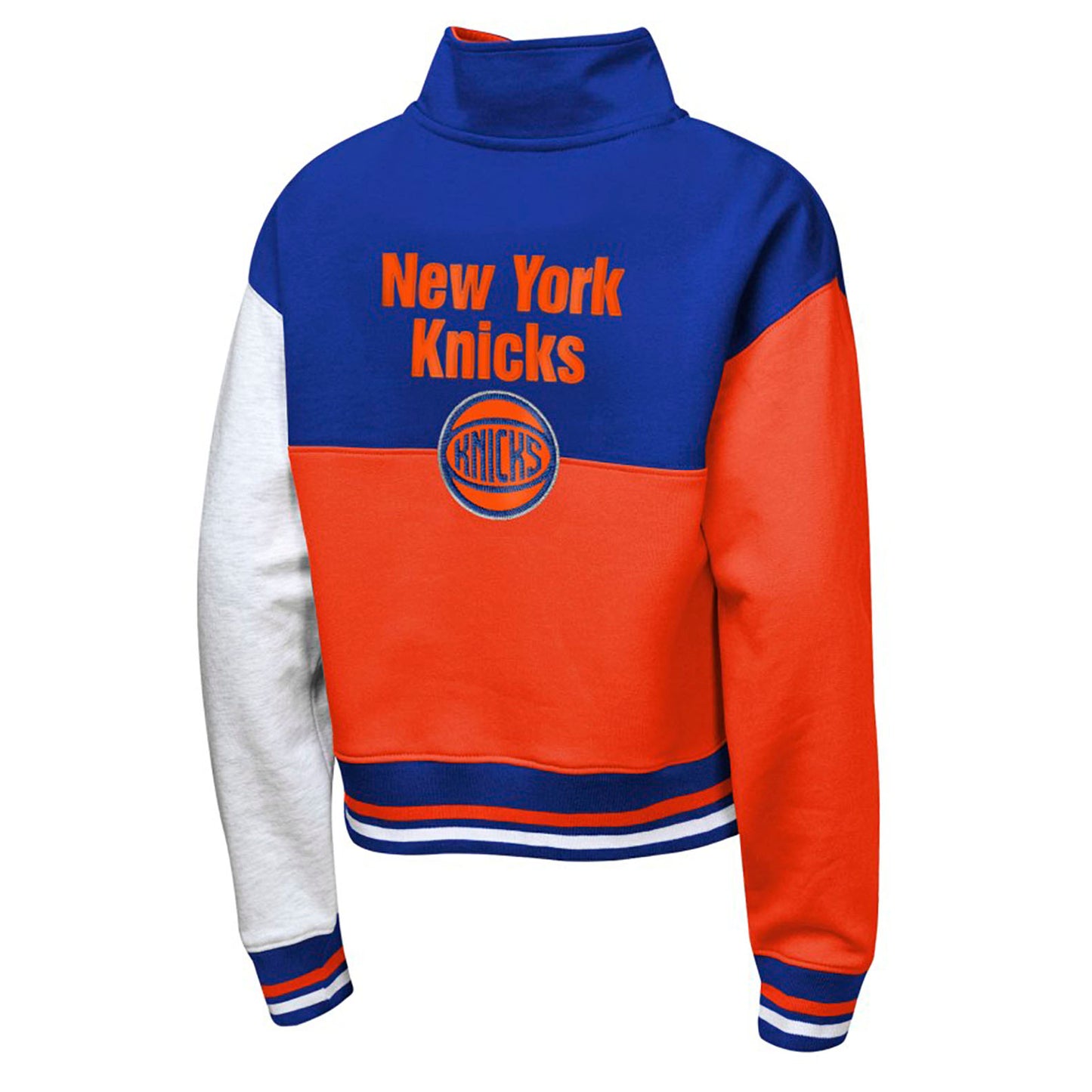 Outerstuff Knicks Girls Pinch Half Zip