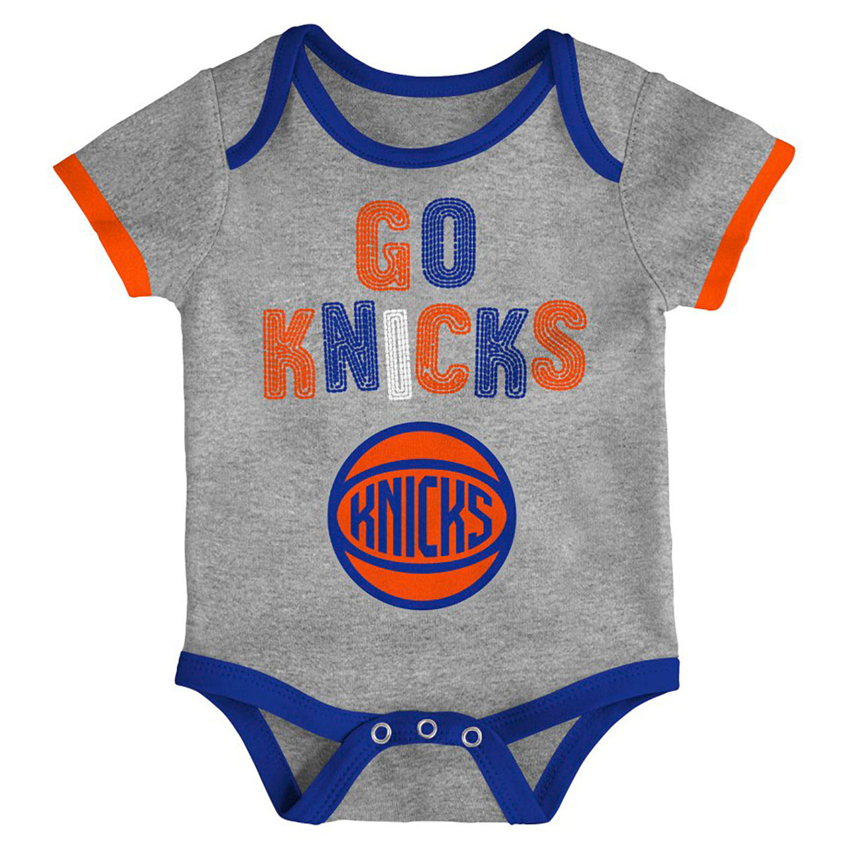 Newborn Knicks Born To Ball 3 Piece Creeper Set