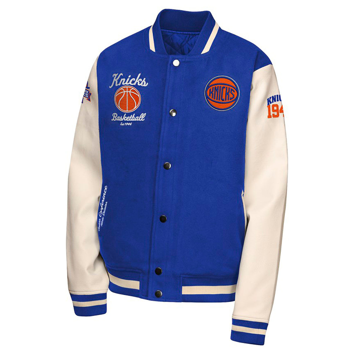 Toddler Knicks Full Team Hug Varsity Jacket