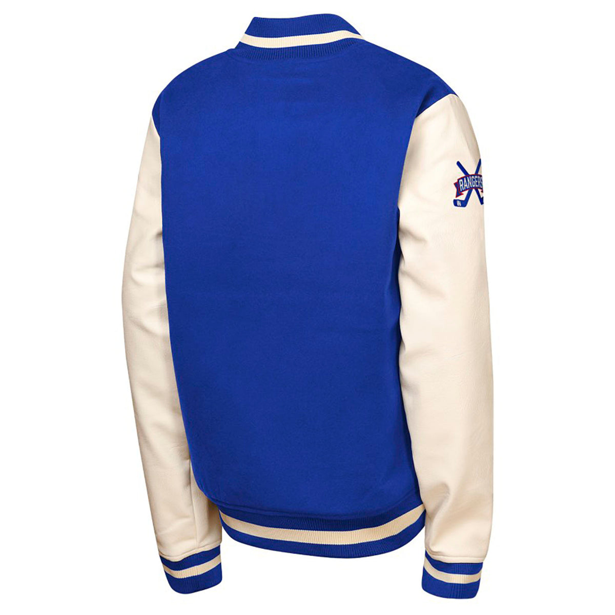 Youth Rangers Team Hug Varsity Jacket Royal