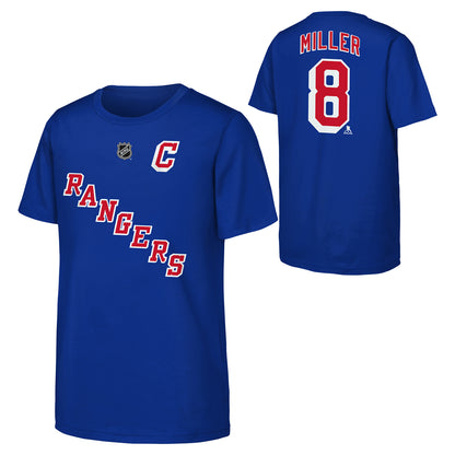 Youth Captain J.T. Miller Name & Number Tee