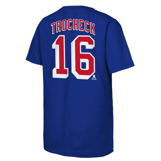 Youth Rangers Vincent Trocheck Name & Number Tee