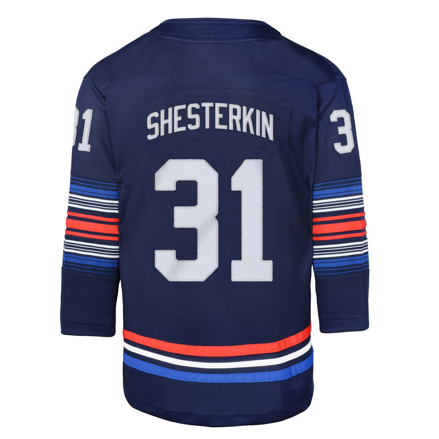 Youth Igor Shesterkin Premier Third Jersey - Back View