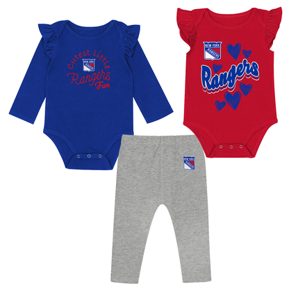 Infant Rangers Play Date 3 Piece Creeper Set