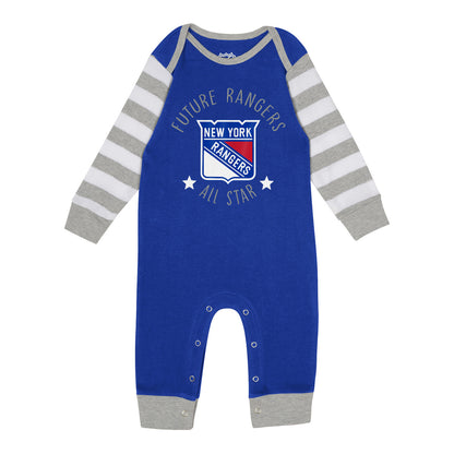 Infant Big Star Longsleeve Coverall Onesie