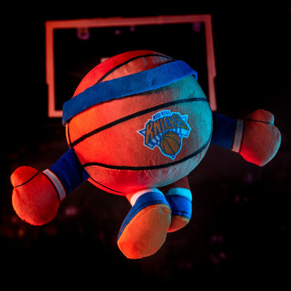 Uncanny Brands Knicks Basketball 8" Kuricha Sitting Plush