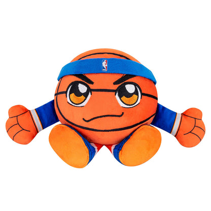 Uncanny Brands Knicks Basketball 8" Kuricha Sitting Plush