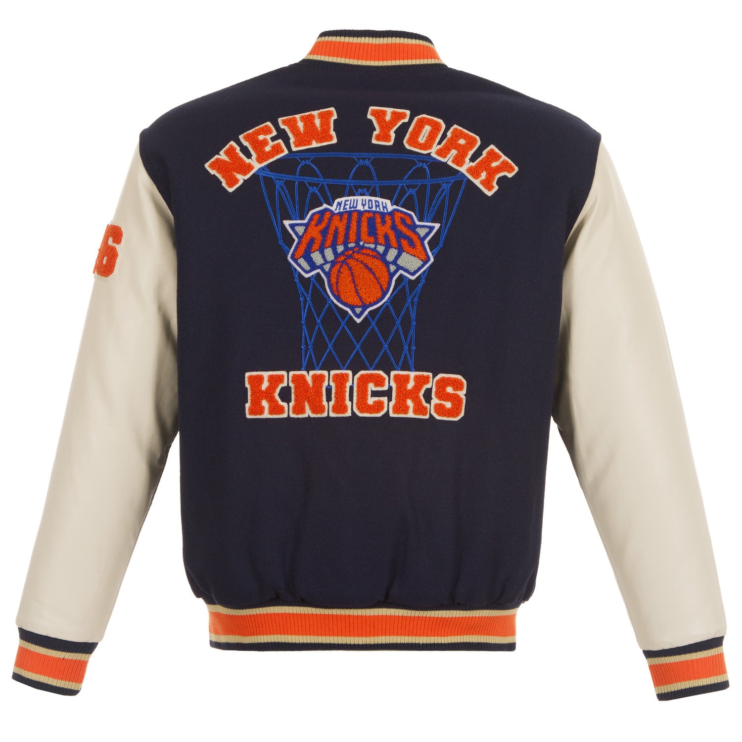 JH Design Knicks Reversible Chenille Wool Jacket - Back View