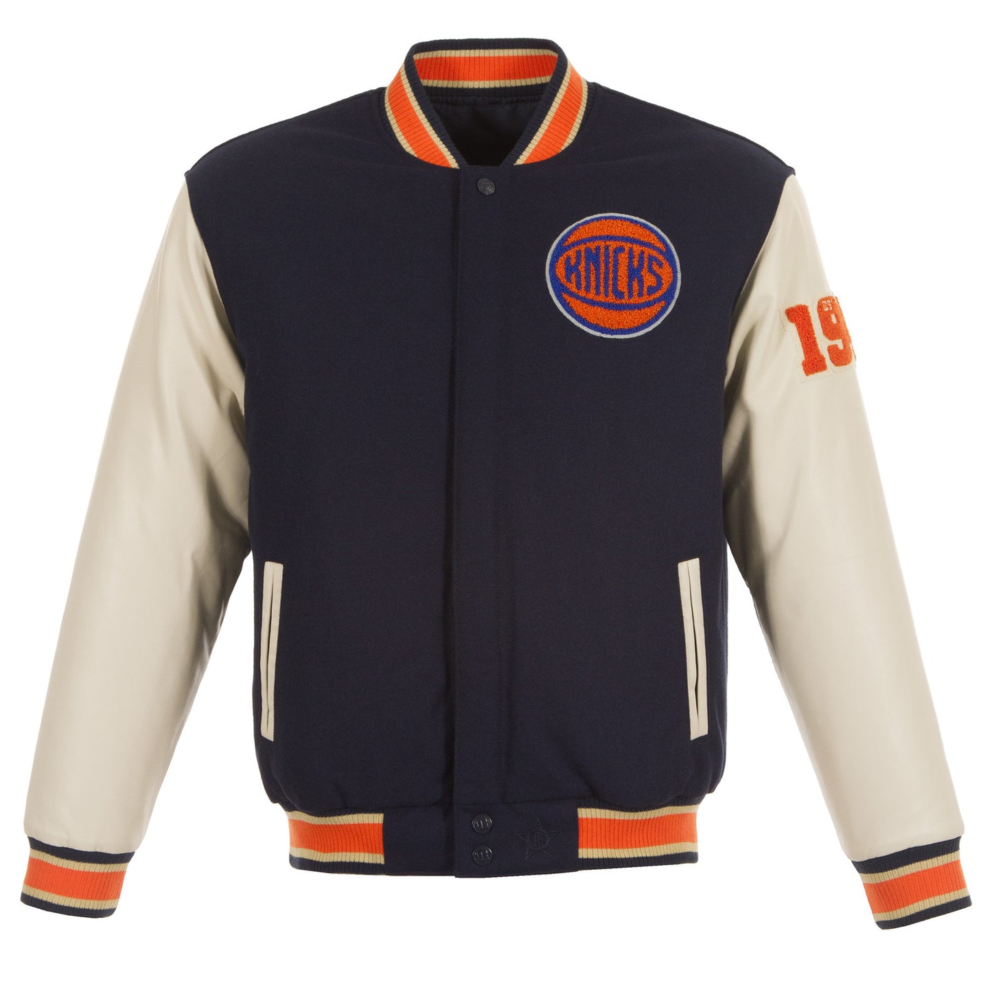 JH Design Knicks Reversible Chenille Wool Jacket - Front View