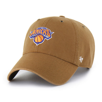 '47 Brand Knicks Carhartt Brown Clean Up