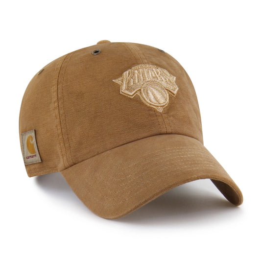 '47 Brand Knicks Carhartt Garment Dyed Clean Up Brown