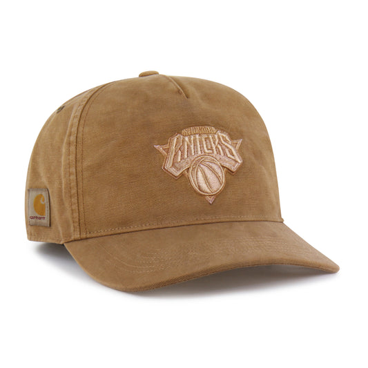 '47 Brand  Knicks Carhartt Garment Dyed Hitch Brown