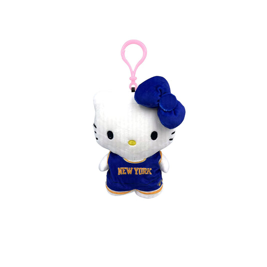 Knicks 5" Plush Hello Kitty Backpack Clip