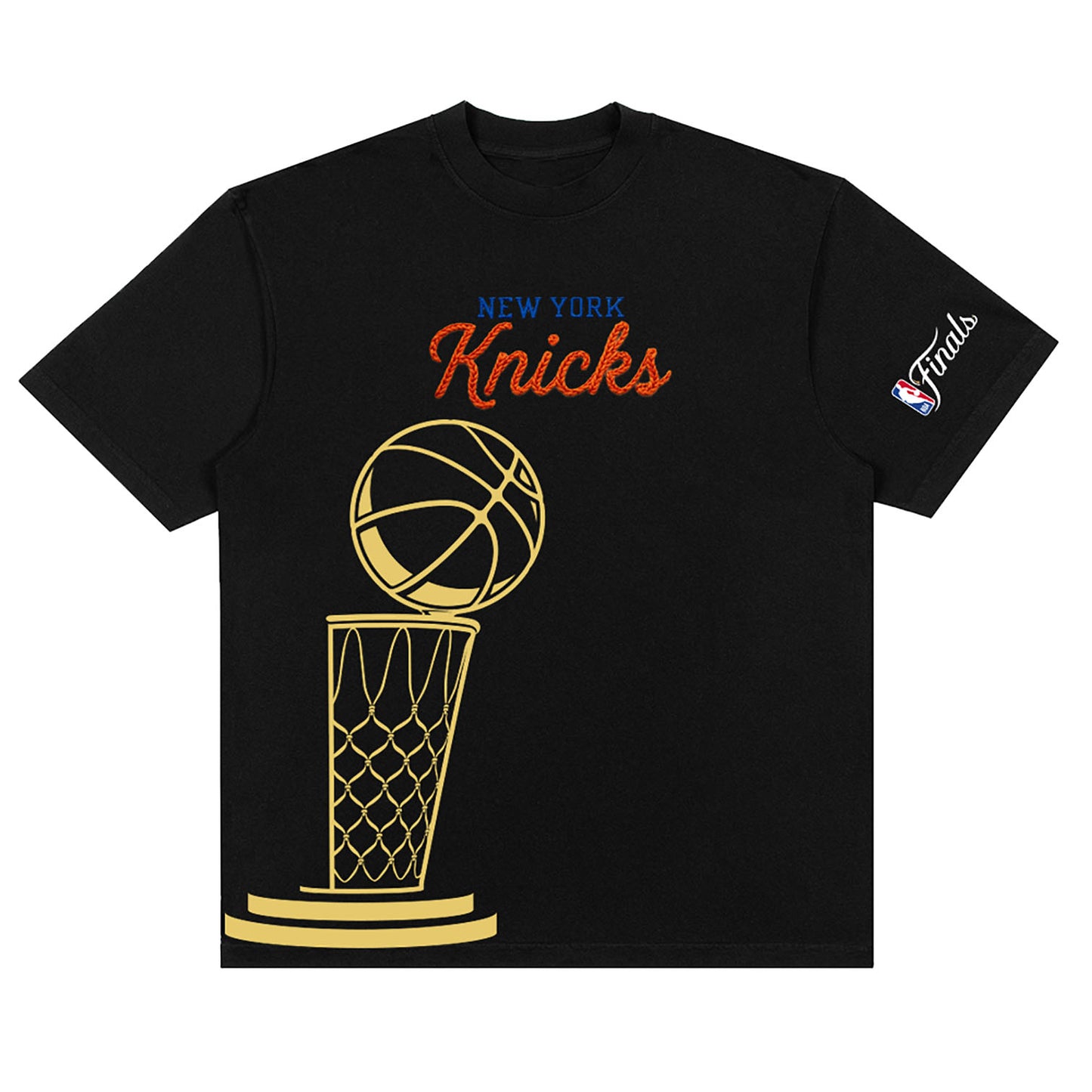 Knicks 2026 Finals Chainstitch Trophy Heavyweight Tee