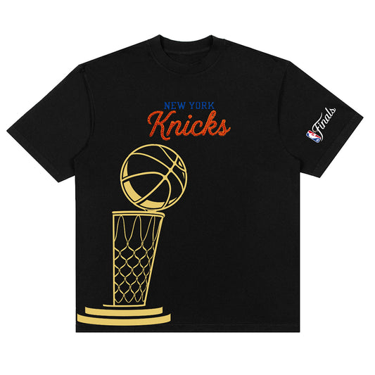 Knicks 2026 Finals Chainstitch Trophy Heavyweight Tee