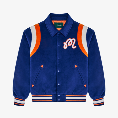 Malbon x Knicks The Garden Varsity Jacket