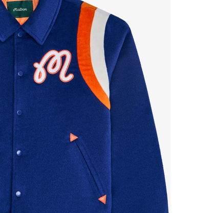 Malbon x Knicks The Garden Varsity Jacket