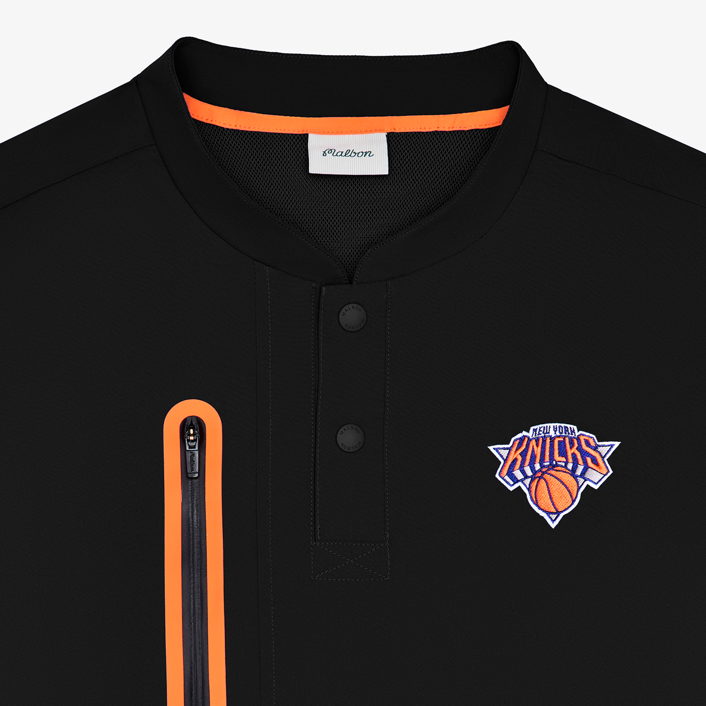 Malbon x Knicks Black Rucker Blade Windshirt