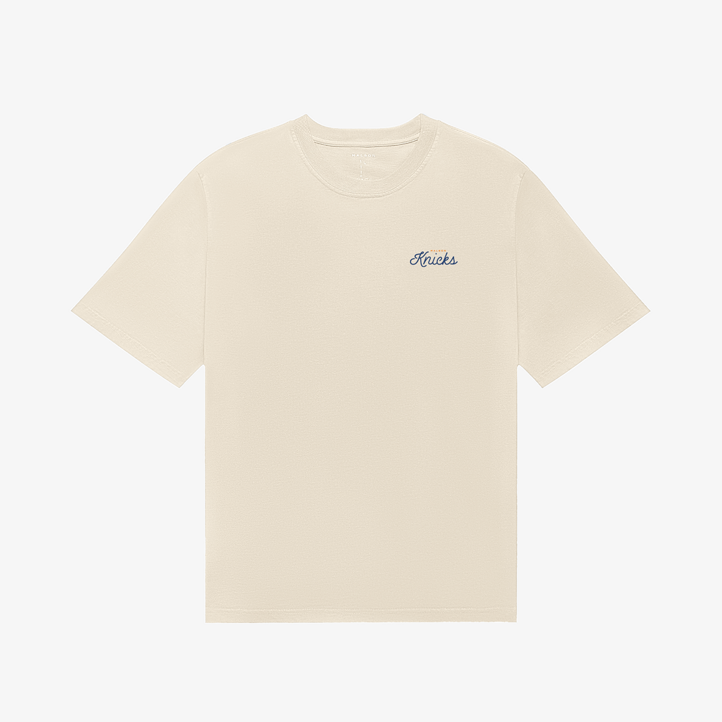 Malbon x Knicks Cream Bermuda Courtside Tee