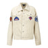 Women's Wild Collective Knicks Corduroy Shacket In White - Front View