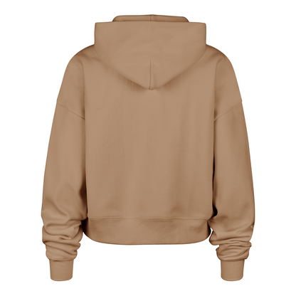 Womens 47 Brand Knicks Portabella Sue Foundation Hood In Brown - Back View