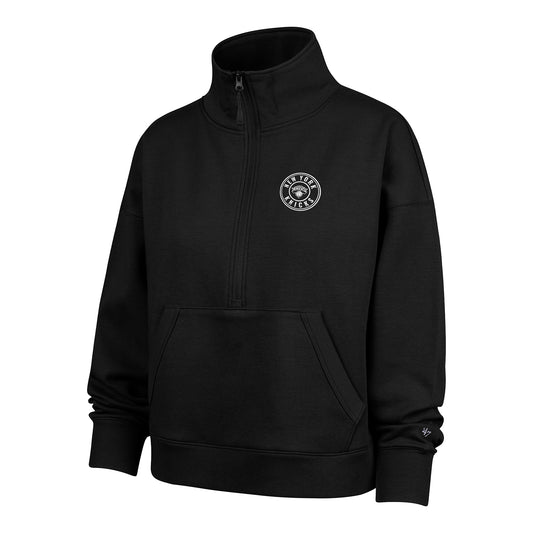 Women's '47 Brand Knicks Loop in Forward Pullover - Front View
