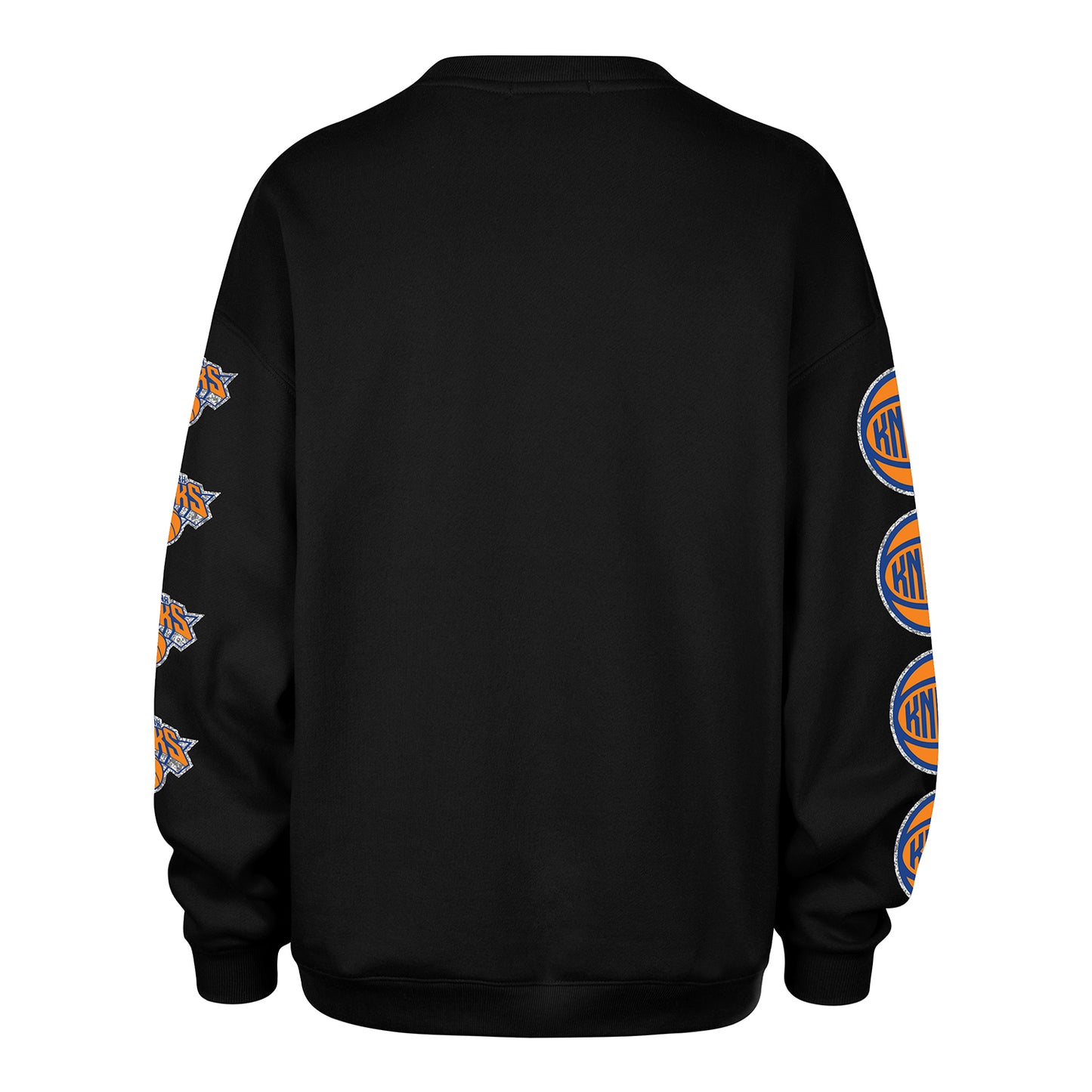 Women's '47 Brand Knicks Go Big Oversized Crew - Back View