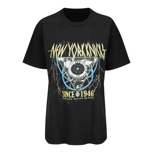 QORE x Knicks MSG Band Tee - Front View