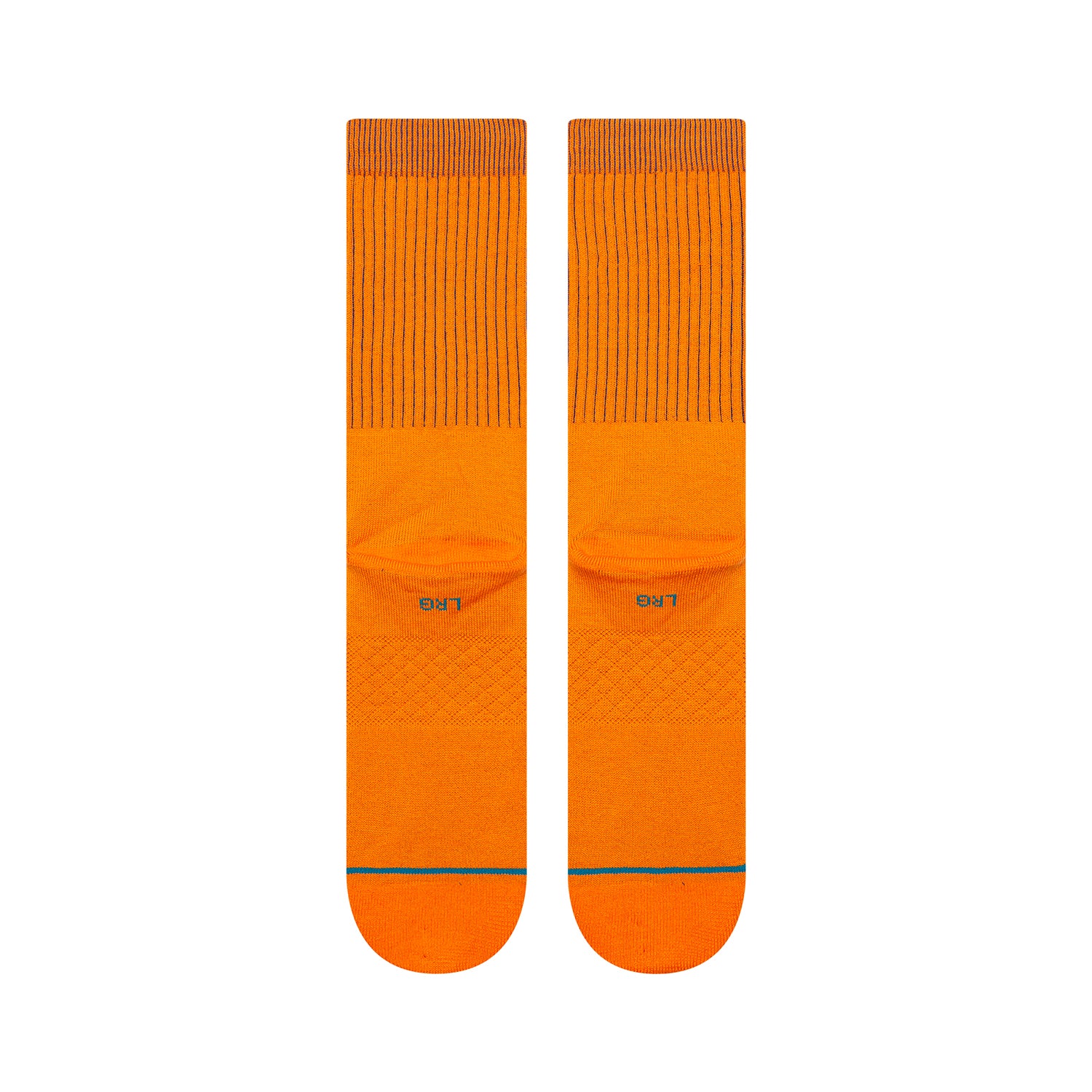 Stance Knicks Orange Badged Crew Sock - Back View