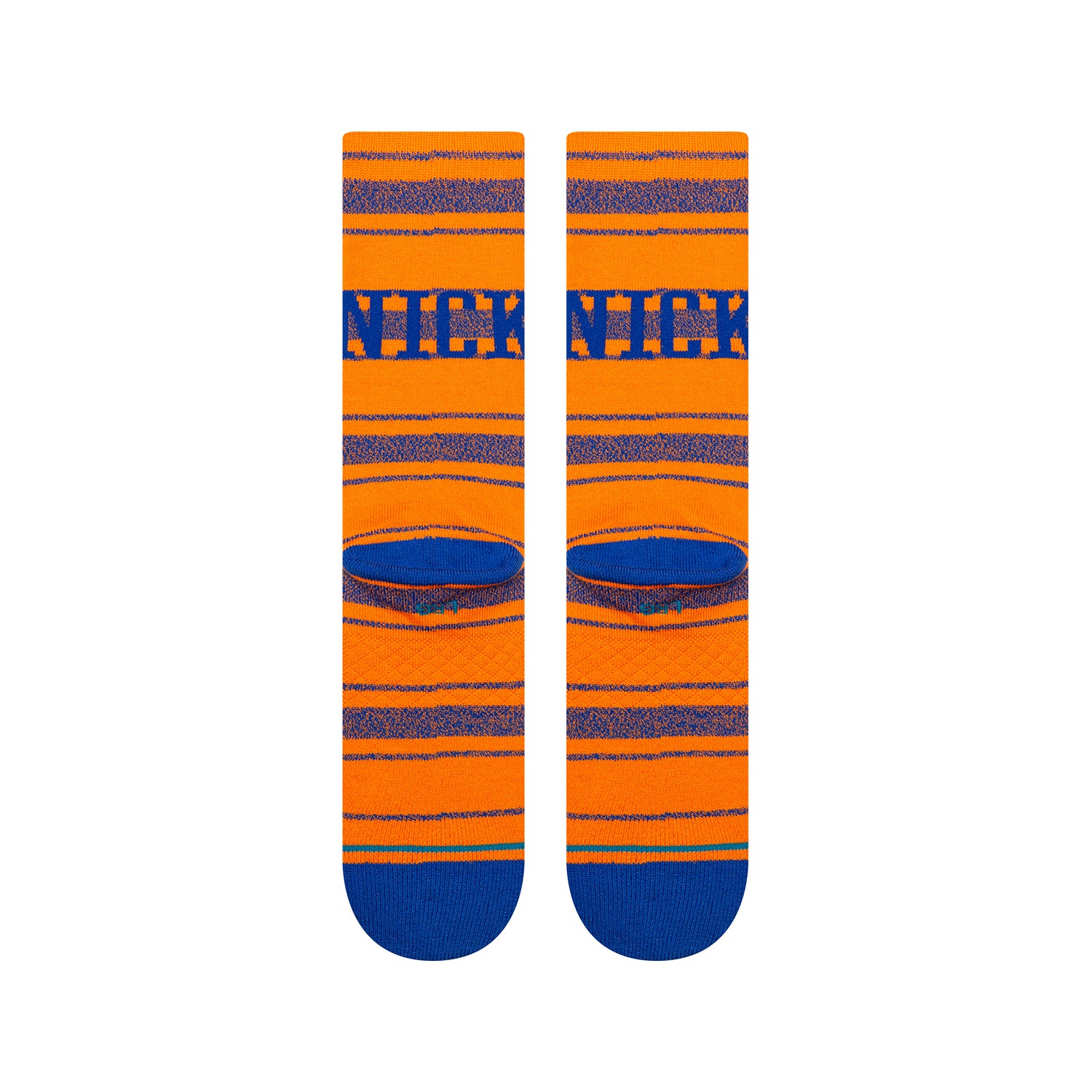 Stance Knicks Orange Homesick Crew Sock - Back View