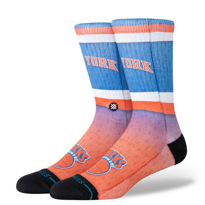 Stance Knicks Hardwood Classic Logo Sock - Side View