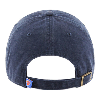 '47 Brand Knicks Navy Primary Logo Clean Up Hat - Back View