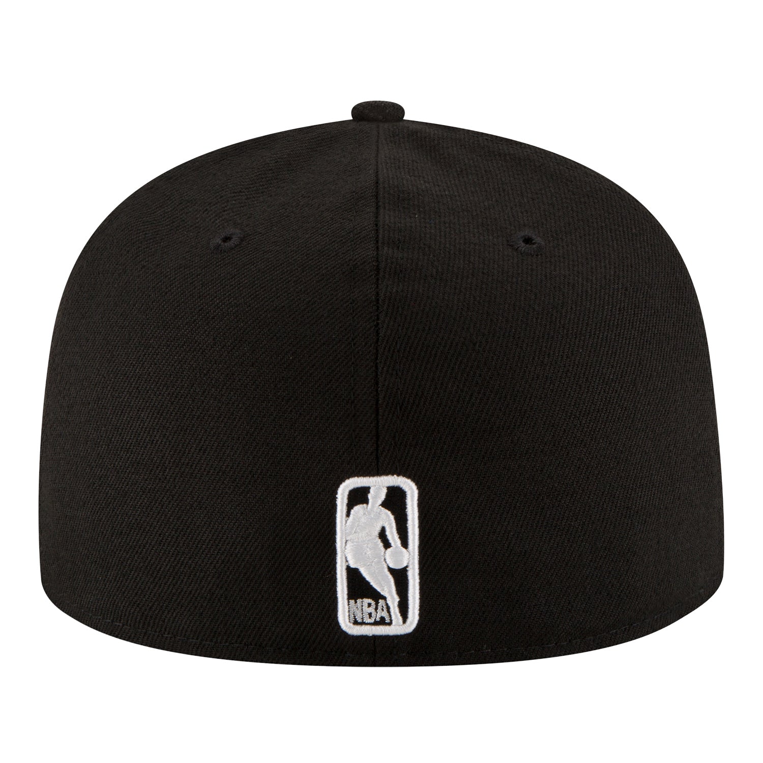 New Era Knicks Black & White 59Fifty Fitted - Back View