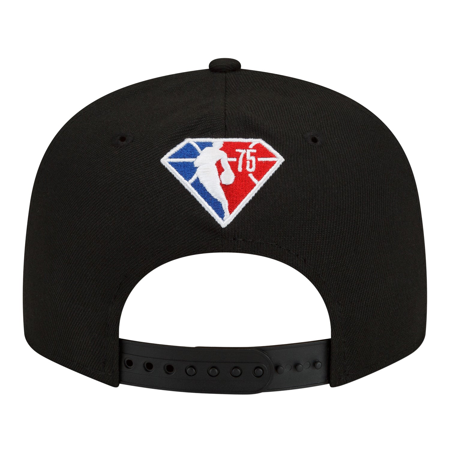 New Era Knicks 21-22 City Edition Alt 9Fifty Hat In Black - Back View