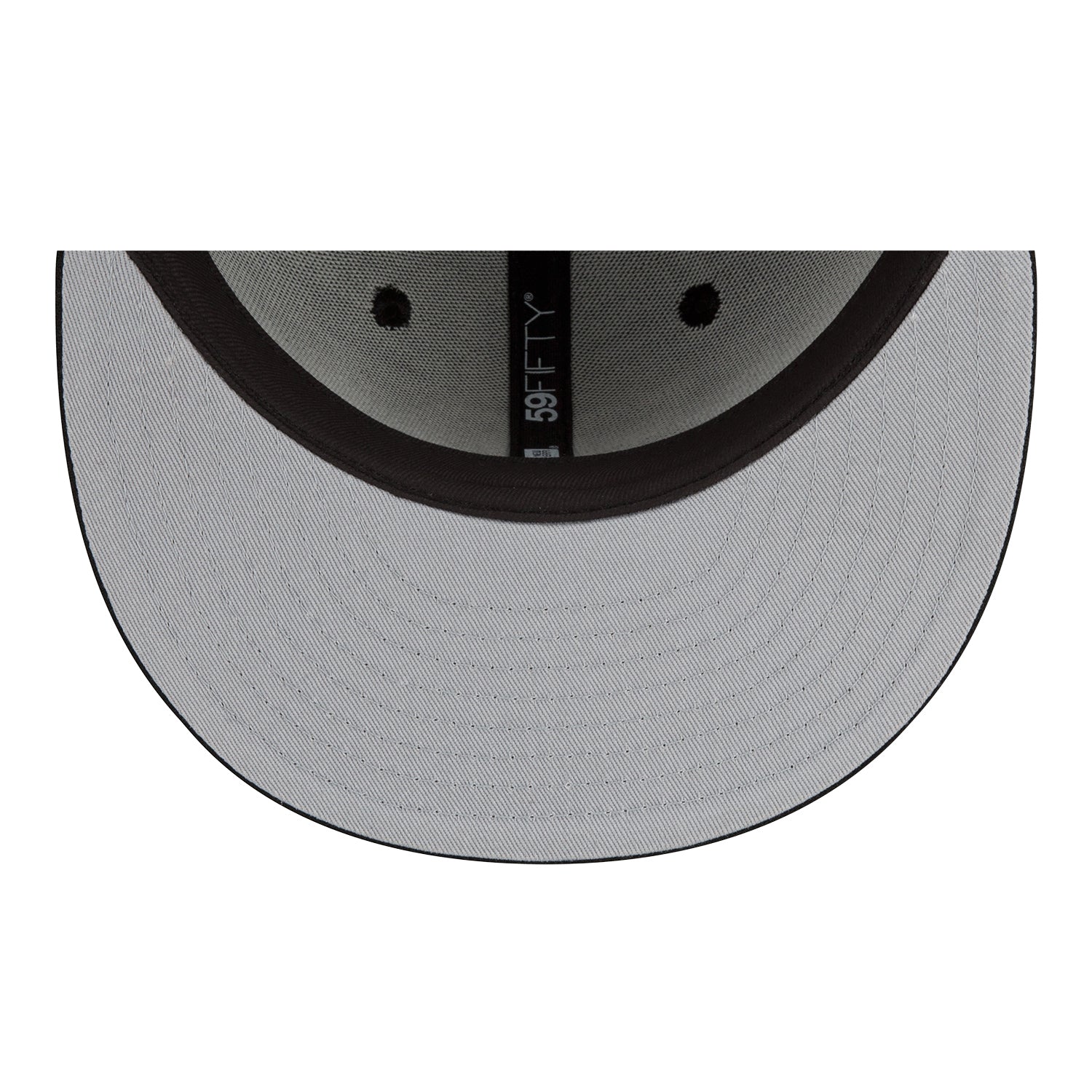 New Era Knicks 21-22 City Edition Official 5950 Hat In Black - Bill View