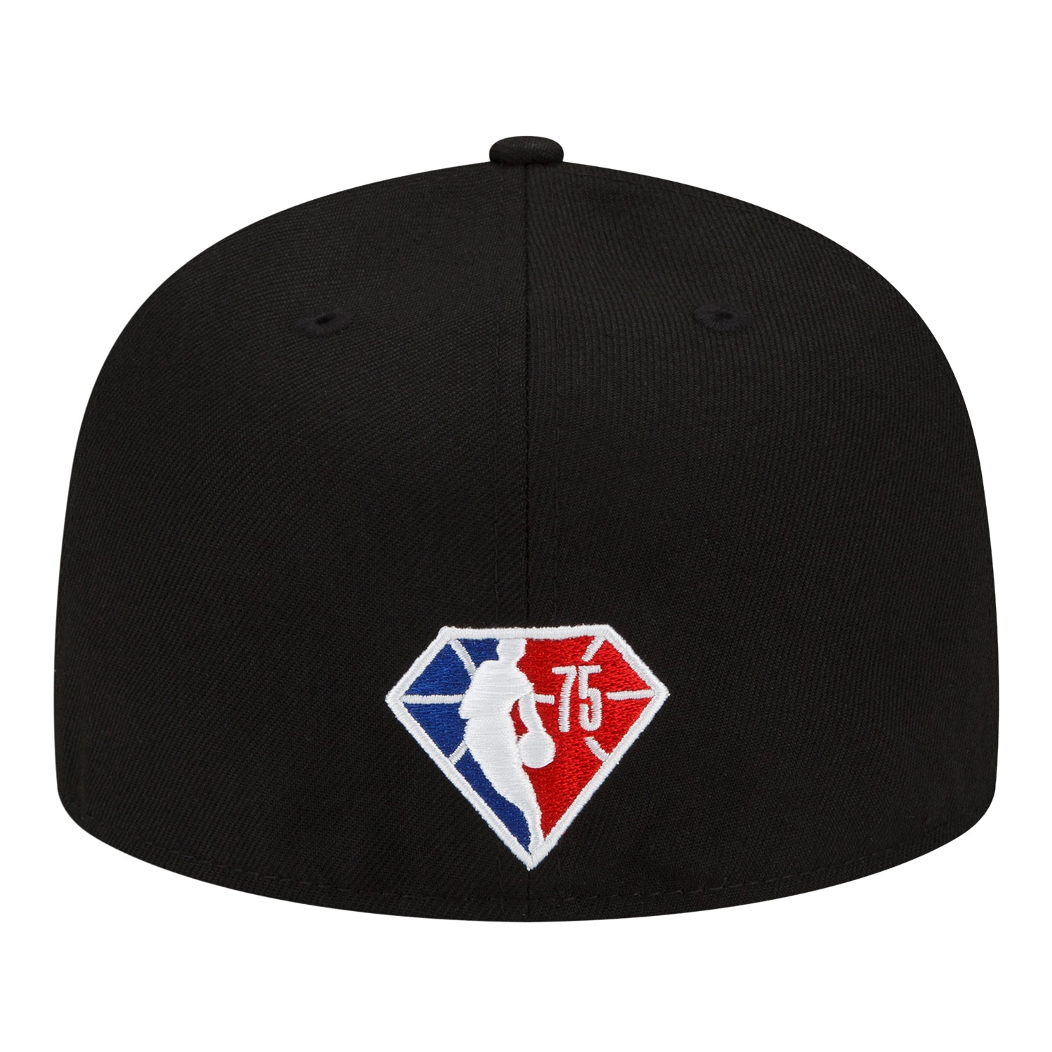 New Era Knicks 21-22 City Edition Alt 5950 Hat In Black - Back View