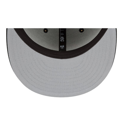 New Era Knicks 21-22 City Edition Alt 5950 Hat In Black - Bill View