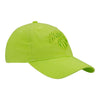 New Era Knicks Colorpack Tonal Lime Green Adjustable Hat - Angled Right Side View
