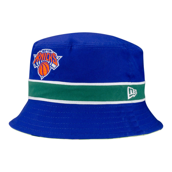 New Era Knicks Golf Print Reversible Bucket Hat Shop Madison Square Garden
