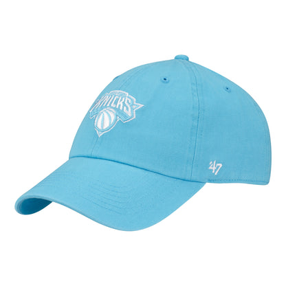 '47 Brand Knicks Caribbean Blue Bright Side Clean Up - Front Left View