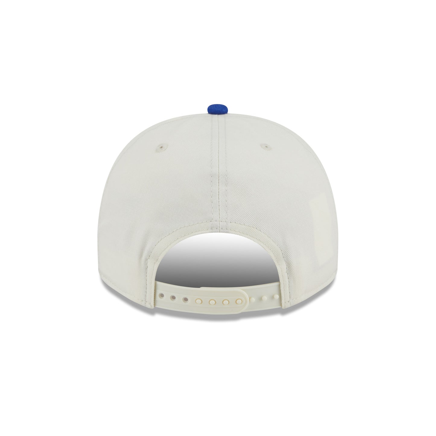 New Era Knicks Chainstitch 950 A Frame Snapback Chrome/Royal - Back View