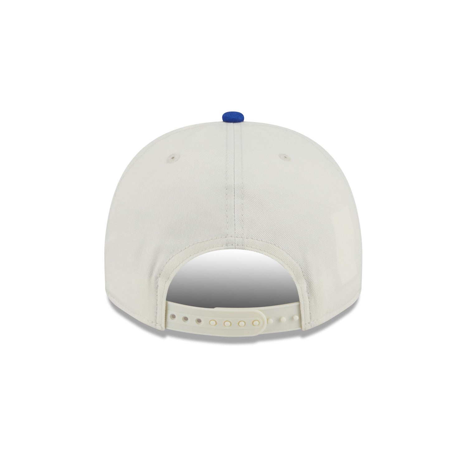 New Era Knicks Chainstitch 950 A Frame Snapback Chrome/Royal - Back View