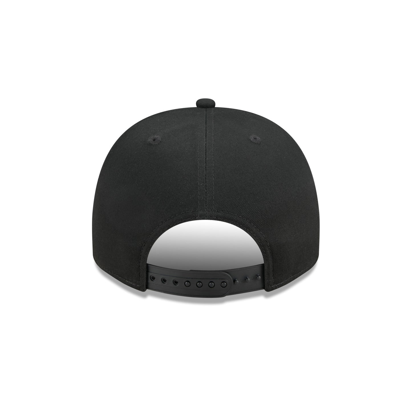 New Era Knicks Chainstitch 950 A Frame Snapback Black - Back View
