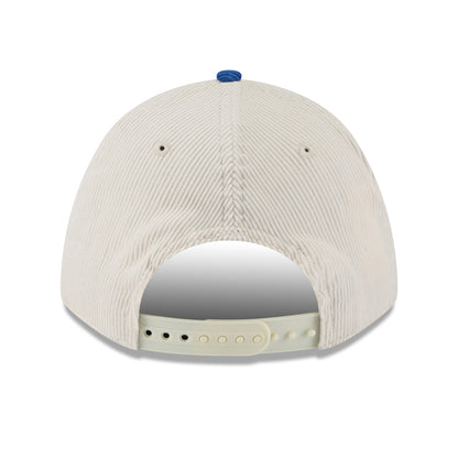 New Era Knicks 2Tone Sided 940 M-Crown A Frame Snapback Chrome/Royal - Back View