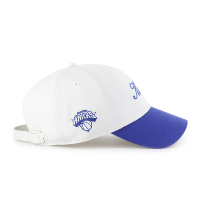 '47 Brand Knicks Sandstone/Royal Foundational Two-Tone Clean Up - Side View
