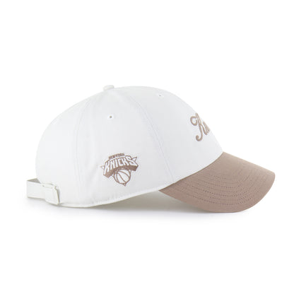 '47 Brand Knicks Sandstone/Portabella Foundational Two-Tone Clean Up - Side View