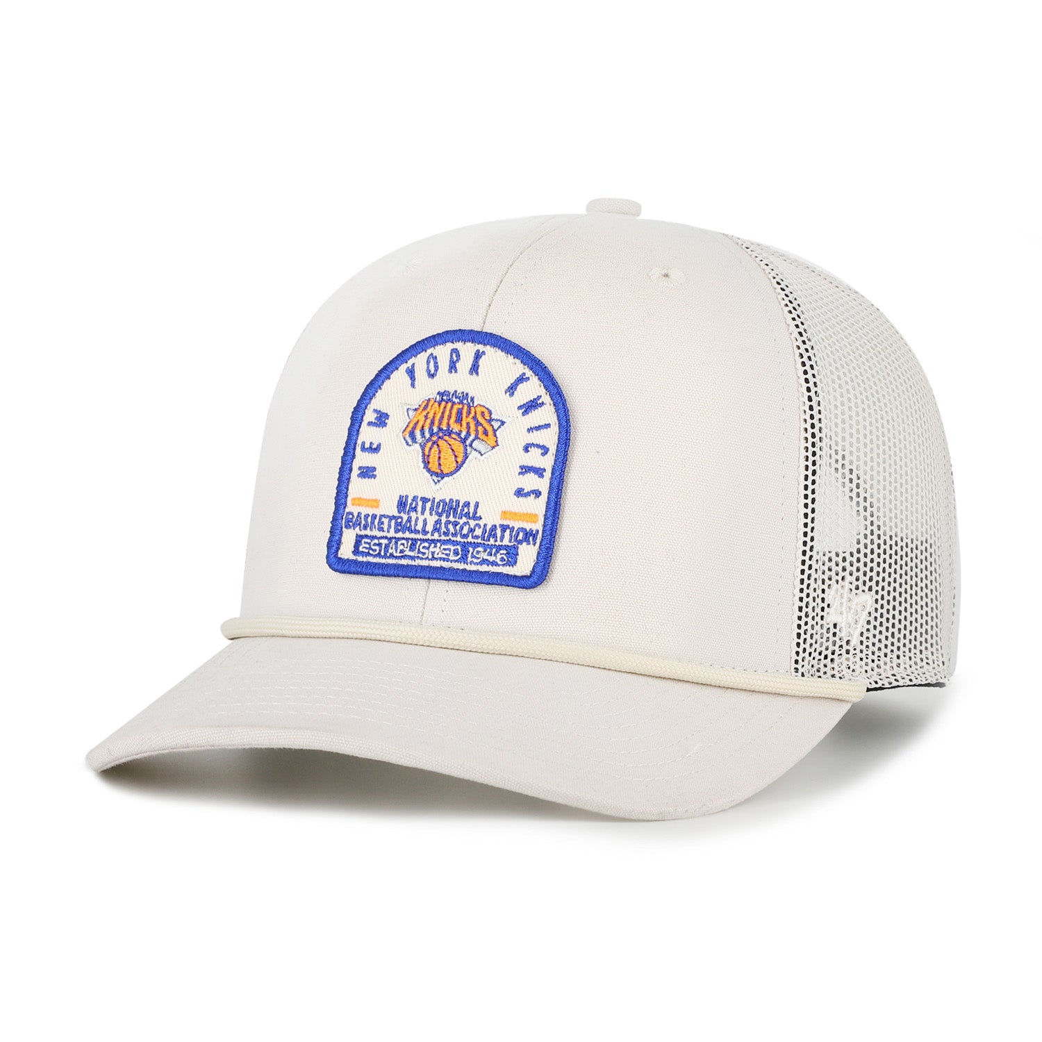 '47 Brand Knicks Gravestone Trucker Adjustable - Front Left View