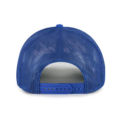 '47 Brand Knicks Royal Double Header Mesh Hitch Snapback - Back View
